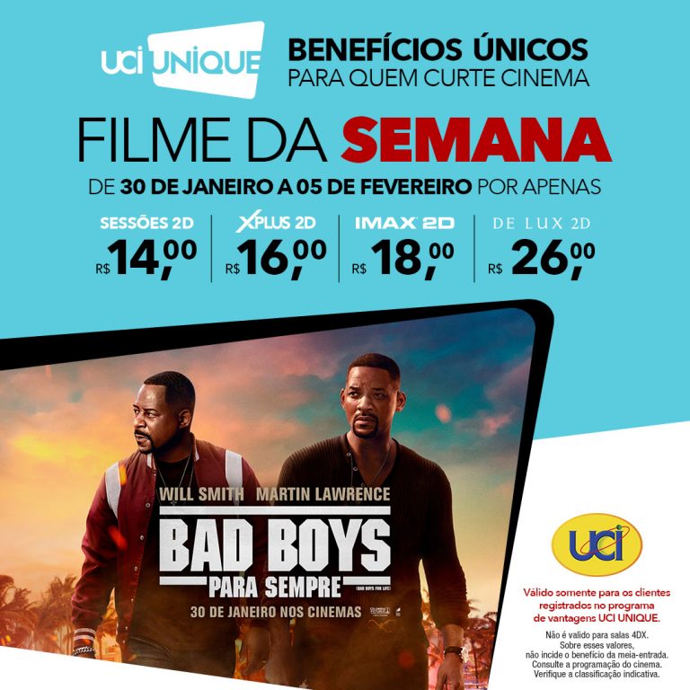 “Bad Boys Para Sempre” estreia nas salas especiais IMAX e XPLUS da UCI Cinemas