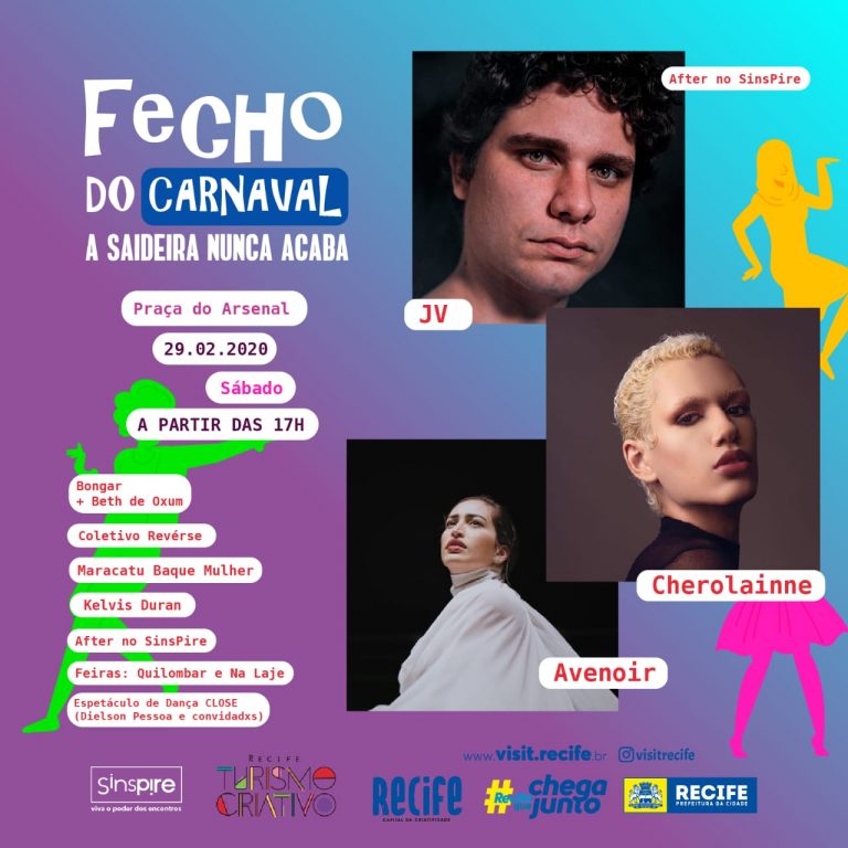 Festa Fecho leva maratona musical carnavalesca para a Praça do Arsenal e Espaço Cultural Sinspire neste sábado