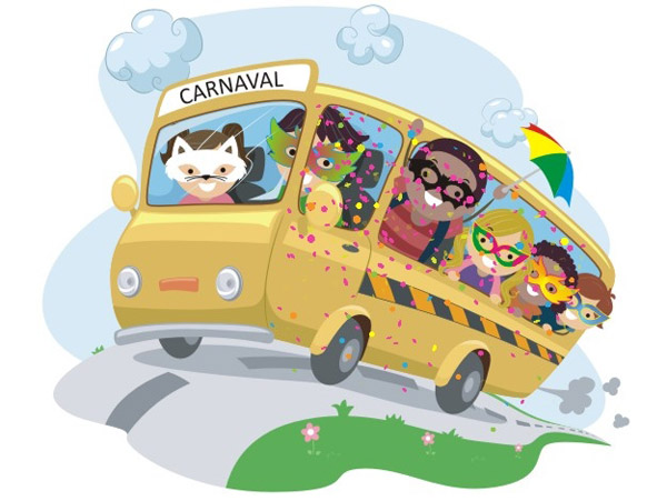 Expresso folia – Vá de ônibus ao Carnaval