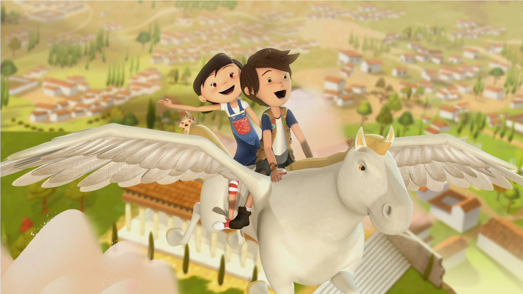 Diário de Pilar: série de animação brasileira explora as belezas da Grécia