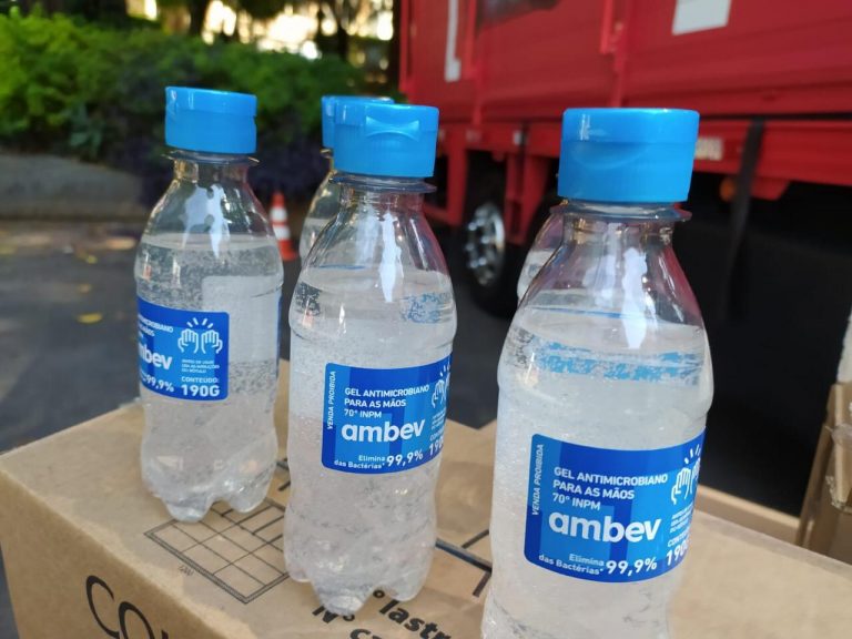 COVID-19: Pernambuco receberá doação de álcool em gel da Ambev