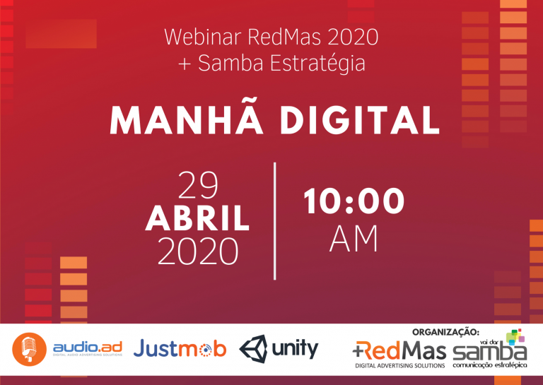 RedMas e Samba Estratégia realizam bate-papo virtual