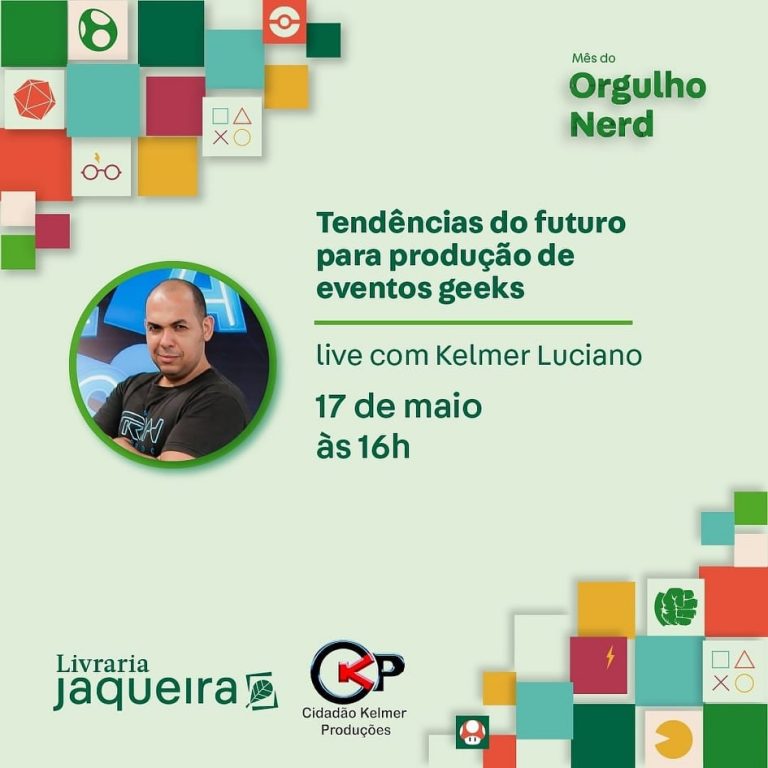 Livraria Jaqueira debate futuro do setor de eventos em live neste Domingo(17)