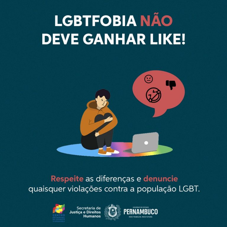 SJDH promove campanha de enfrentamento à LGBTfobia na internet