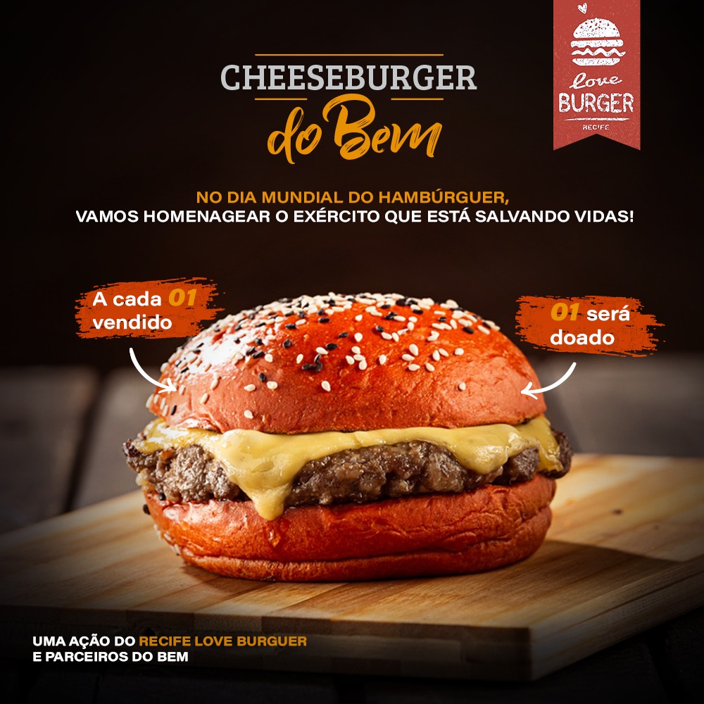 “Cheese Burger do Bem”