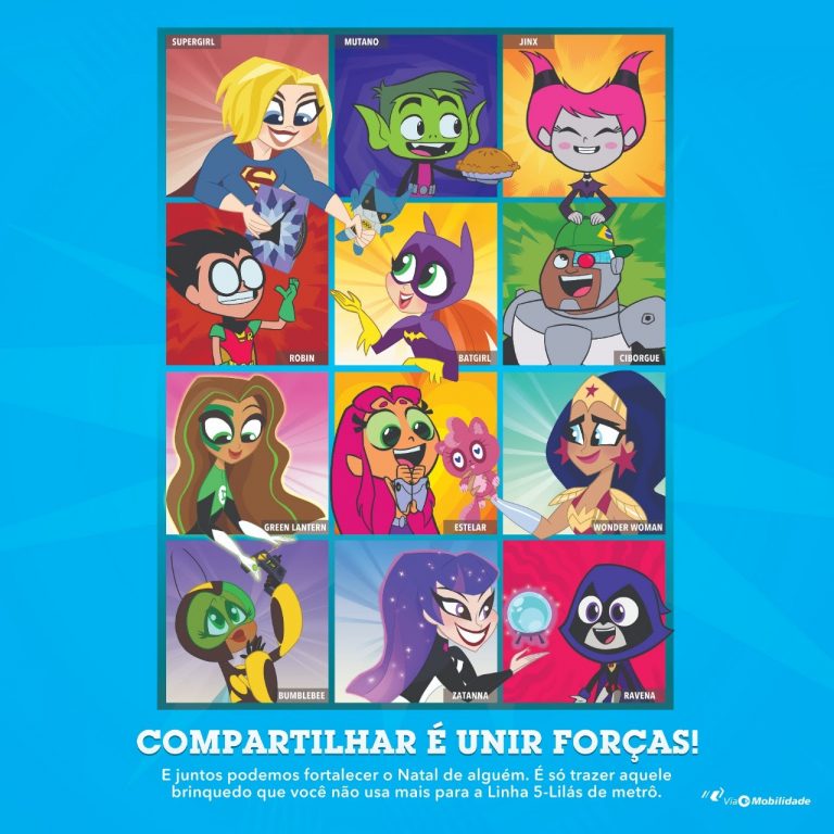 ViaQuatro e ViaMobilidade em parceria com Cartoon Network realizam campanha de doação de brinquedos