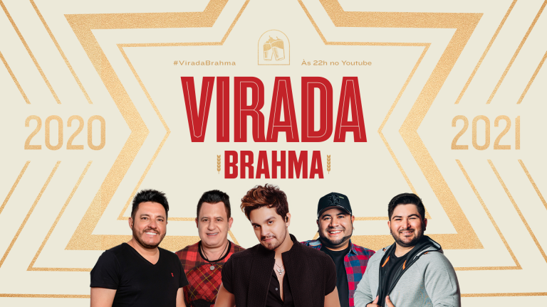 Brahma promove show inédito da virada com Bruno e Marrone, Luan Santana e Barões da Pisadinha