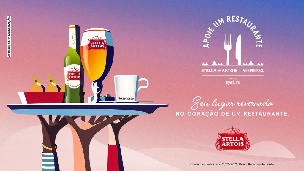 Apoie Um Restaurante: Stella Artois retoma plataforma para ajudar estabelecimentos afetados pela crise