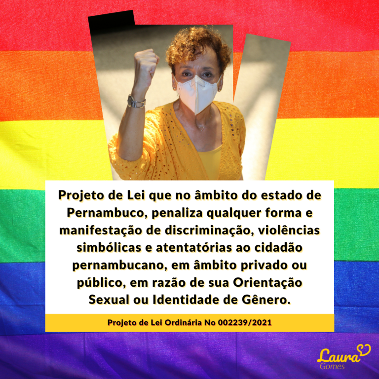 Deputada estadual protocola projeto de combate à LGBTfobia