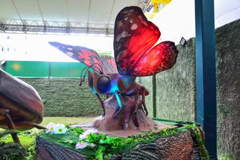 Exposição “Natureza Gigante” vai até domingo (1°) no Plaza Shopping