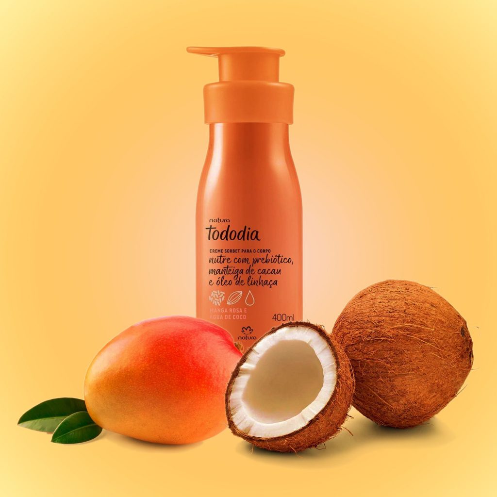 Natura Tododia apresenta nova Água Prebiótica Manga Rosa e Água de Coco ...