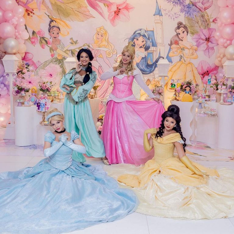 “Chá das Princesas” reunirá Tiana, Rapunzel e Cinderela no Camará Shopping
