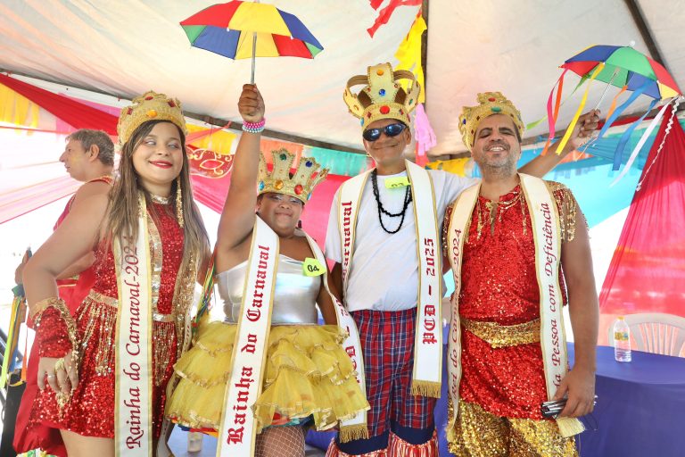 Escolhidos o Rei e a Rainha do Carnaval da Pessoa com Deficiência 2025