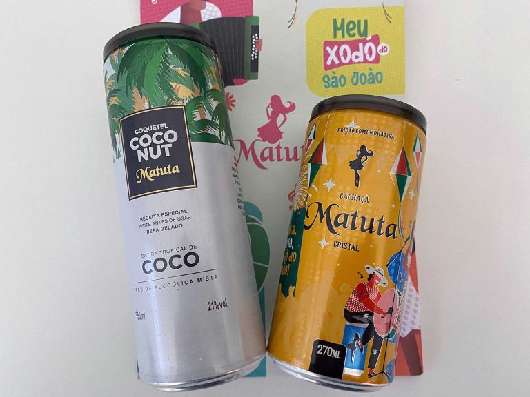 Matuta lança versões especiais em lata e novo sabor de cachaça saborizada com coco para celebrar o São João 2025