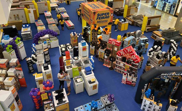 Rede Millena Móveis e Eletro promove Super Feirão no Shopping Patteo Olinda
