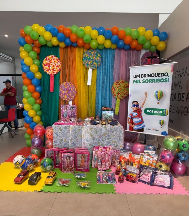 “Multiplique sorrisos”: Grupo Parvi promove campanha de arrecadação de brinquedos